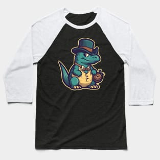 Cute Dinosaur Baseball T-Shirt